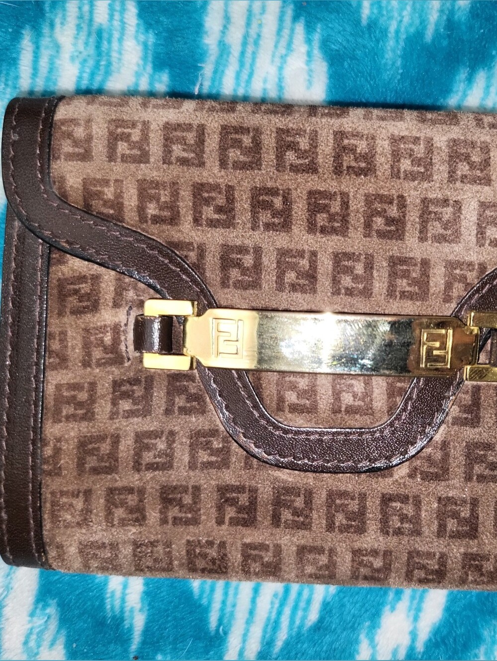 Vuntage Fendi SAS Zucca monogram wallet